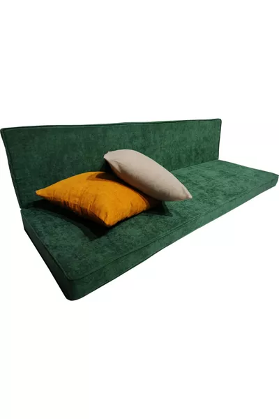 Складная подушка из поролона с бархатом