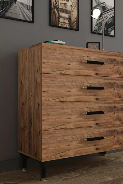 ميلودي خزانة موسيقية من الصنوبر