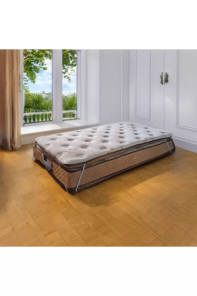 Cuscino Ortopedico Smart in Piuma d'Uccello, Topper (CON TESSUTO NATURALE IN BAMBOO TRASPIRANTE)