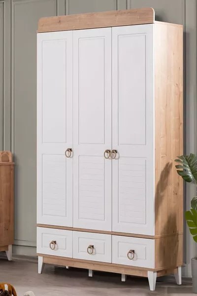 % Mdf Materiale Eva Rovere Set Camera da Letto per Bambini