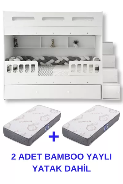 Berlin Ranza / Inclusief 2 stuks bamboe veerbedden