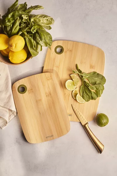 Бамбукова дъска за рязане Luna 2 броя