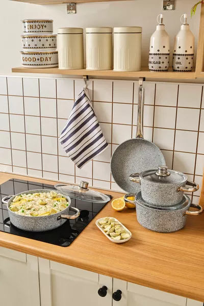 Набор кастрюль Biogranit Nare из 7 предметов, синий