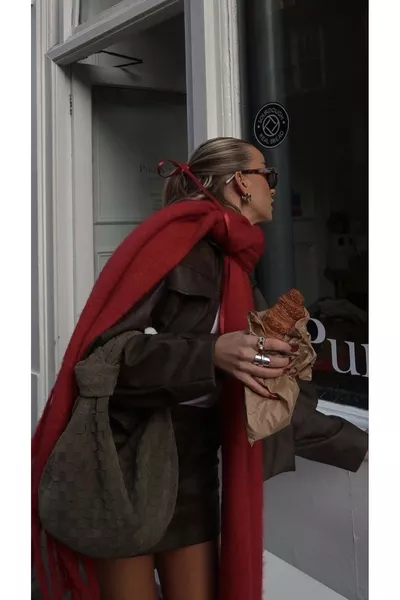 Unisex Premium Soft Bouclé Scarf