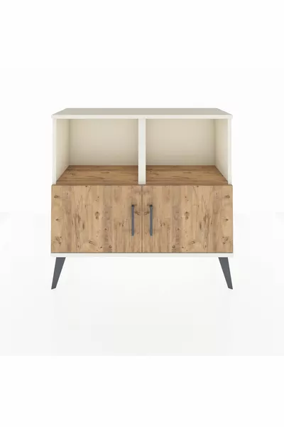 Arges Dresser 2 Shelves 2 Doors Moonstone-Pine