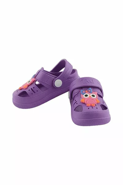 صندل أطفال بنعل يومي مضاد للانزلاق وشكل حيوانات