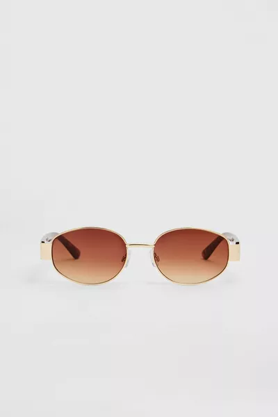 نظارة شمسية بمقبض معدني