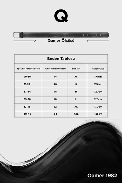 حزام جلد صناعي أسود للرجال متوافق مع جميع الإطلالات