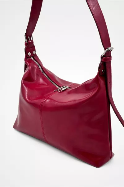 Cushy Kırmızı Kadın Çapraz Omuz Çantası