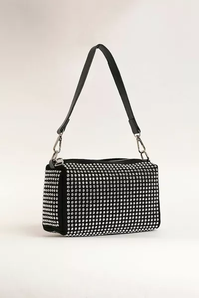 Dames hand- en schoudertas met stenen