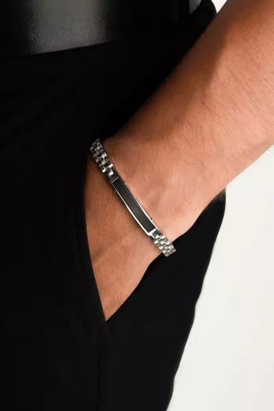 6 mm Stainless Steel Men's Bracelet