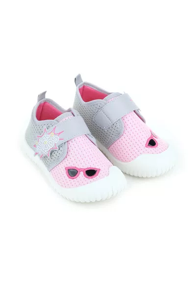 حذاء صيفي قطني للبنات قابل للتعديل