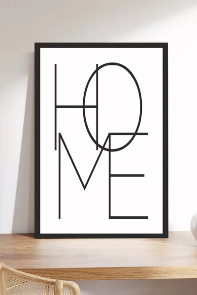 Home Schilderij van MDF met Houten MDF Lijst