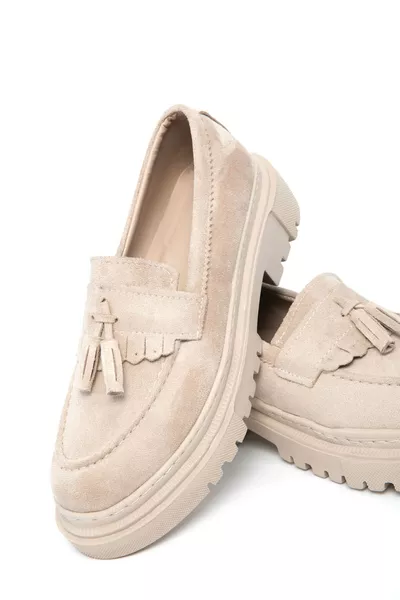 TEN SUET Damen Loafer Schuh 