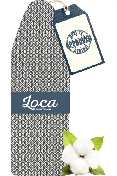 غطاء طاولة مكواة من قطن ٪ (مع هدية) (* سم) بسطح مقاوم للاشتعال وإسفنج سميك 5 ملم - تصميم جديد