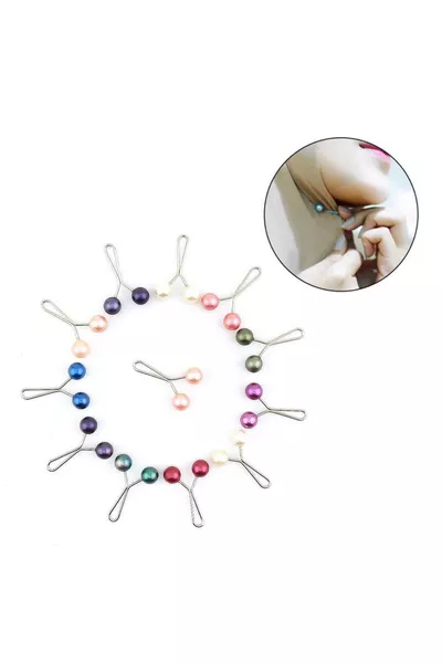 Sjaalclip Mix Kleuren 6 Stuks