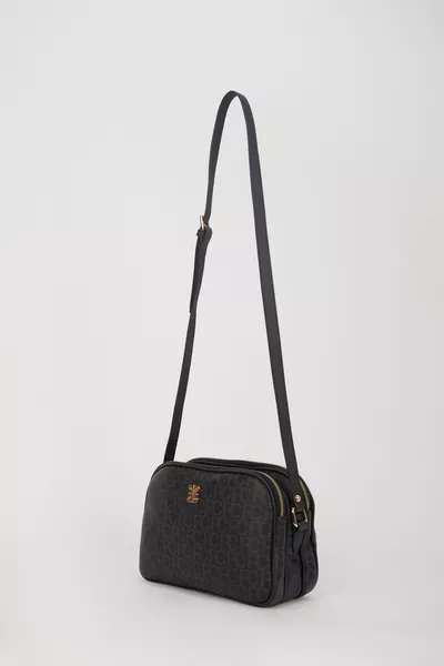 حقيبة كتف نسائية سوداء 