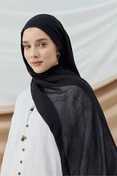 Sciarpa della serie Aya - Nera