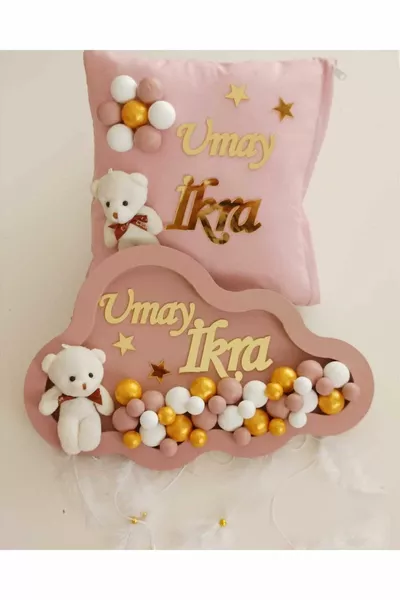 زينة باب يدوية وحاملة مجوهرات مخصصة للشخص