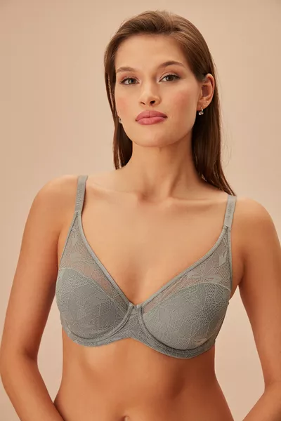 سيرين دانتيل صدرية مشدّة مع أسلاك