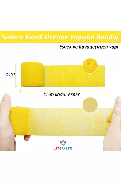 ضماد لاصق لنفسه 5 سم × 4.5 م كوبا
