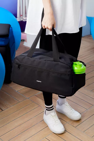 Двусекционна ръчна и раменна чанта за ежедневно пътуване, фитнес и спорт