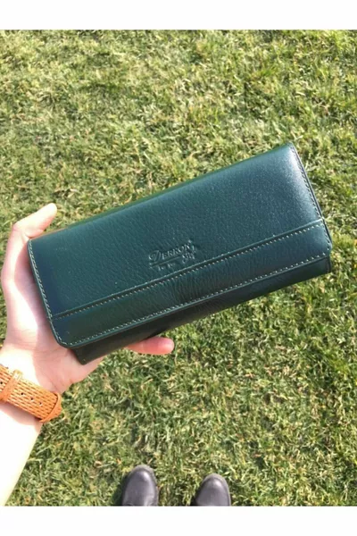 Kullanışlı Hakiki Deri Kadın Cüzdanı