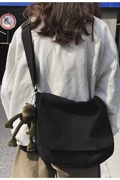 Postacı Çanta  Sokak Tarzı - Su geçirmez Laptop iş okul Çantası