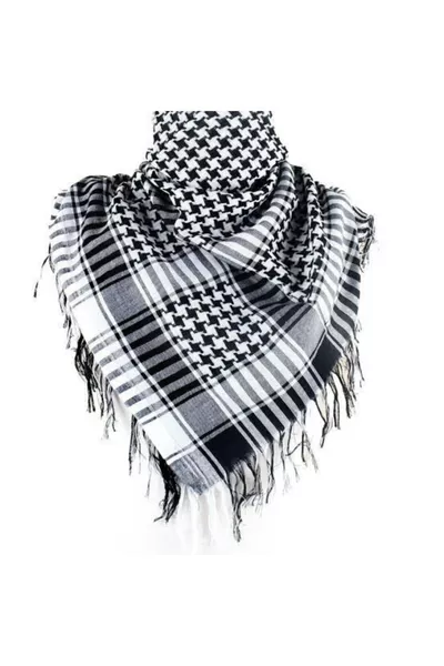 Nanopro Weiß Etnischer Schal