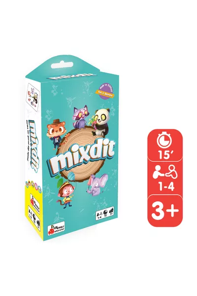 Mixdit, le jeu de société qui développe l'attention et la perception visuelle (3-6 ANS)
