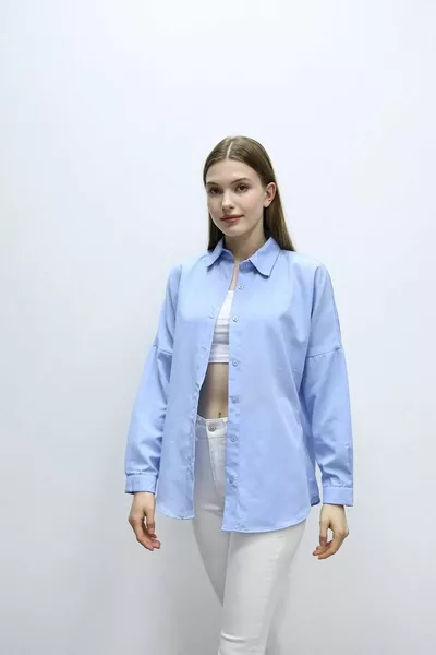 YLZ Oversize Damenhemd