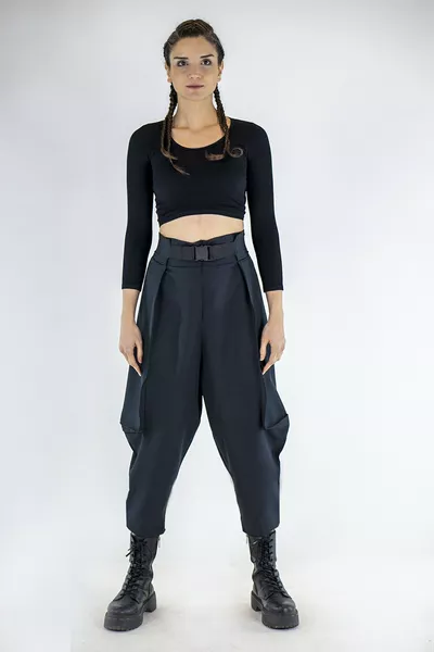 Laila Black Pants