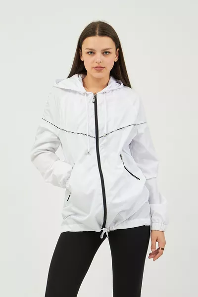 Imperméable blanc