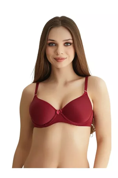 حمالة صدر يومية نسائية مبطنة من القماش الدقيق مع سلك