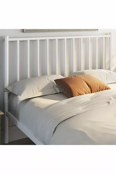 Metal Karyola, Çınar Metal Karyola Siyah Beyaz Gold renk seçenekli, Çift Kişilik