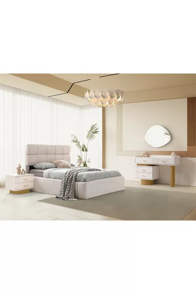 غرفة نوم مونتانا % مصنوعة من MDF | التوصيل والتركيب مجانًا