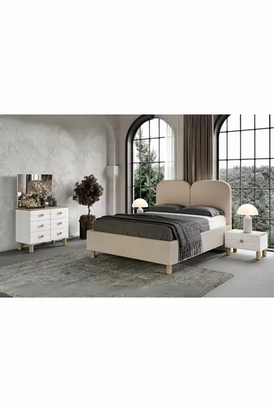 Zenna Mirrored Bedroom Set
