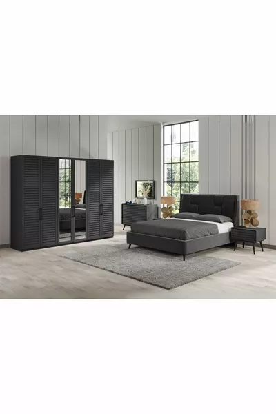 Tenet Grey Yatak Odası Takımı