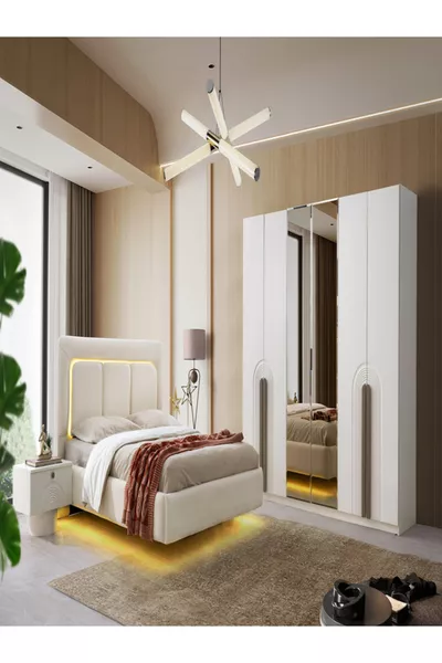 طقم غرفة نوم مراكش من MDF