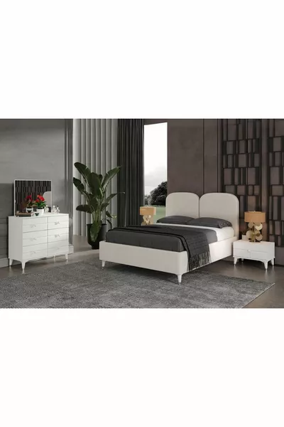 Berra White Bedroom Set