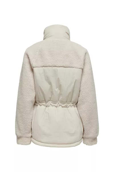 Cappotti crema da donna GIACCA DI PELUCHE IMBOTTITA IN MISTO THEMIANNA