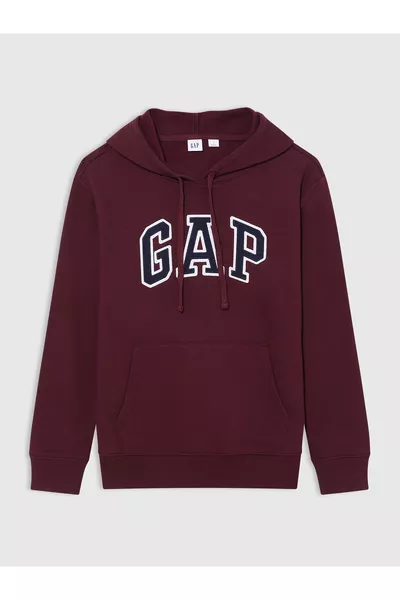 سويت شيرت من الصوف بشعار جاب الأحمر للنساء