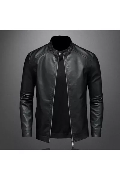 КОЖАНАЯ КУРТКА ИЗ НАСТОЯЩЕЙ КОЖИ