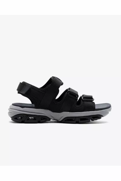 Atlan - Bodie Мужские Черные Босоножки  Blk