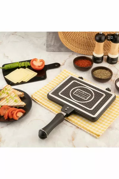 محمصة شواء فاخرة موقد أعلى محمصة الجرانيت الداخلية والخارجية