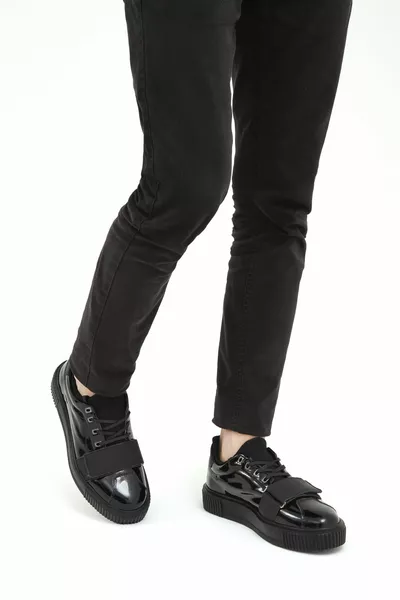 تامر تانكا حذاء كاجوال رجالي جلد طبيعي   Erk Ayk 