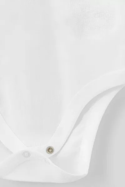 Bio % coton lion pièce écrit éventail bébé corps pression badi combinaison 