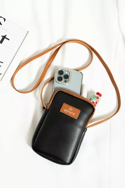 Paquet unisexe de 2 supports de téléphone Sac à bandoulière réglable