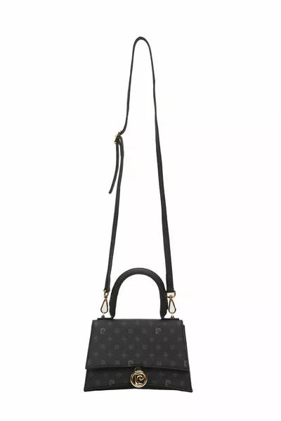 Black Monogram Women Shoulder Bag 