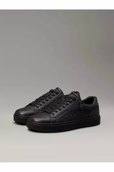 LOW TOP LACE UP W/ ZIP MONO